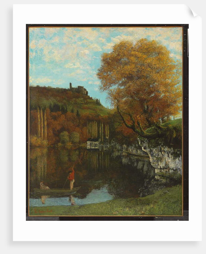 Le Miroir de Scey-en-Varais, 1864-68 by Gustave Courbet