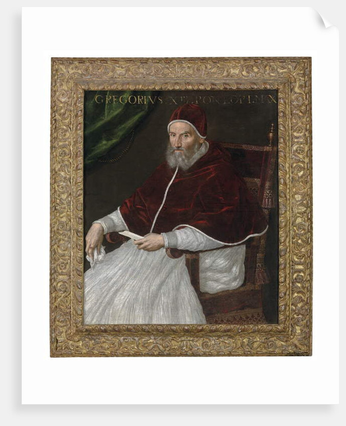 Portrait of Pope Gregory XIII by Lavinia Fontana