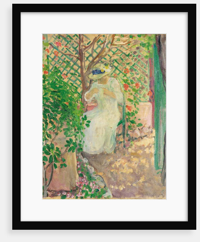 Marthe Lebasque dans la Gloriette by Henri Lebasque