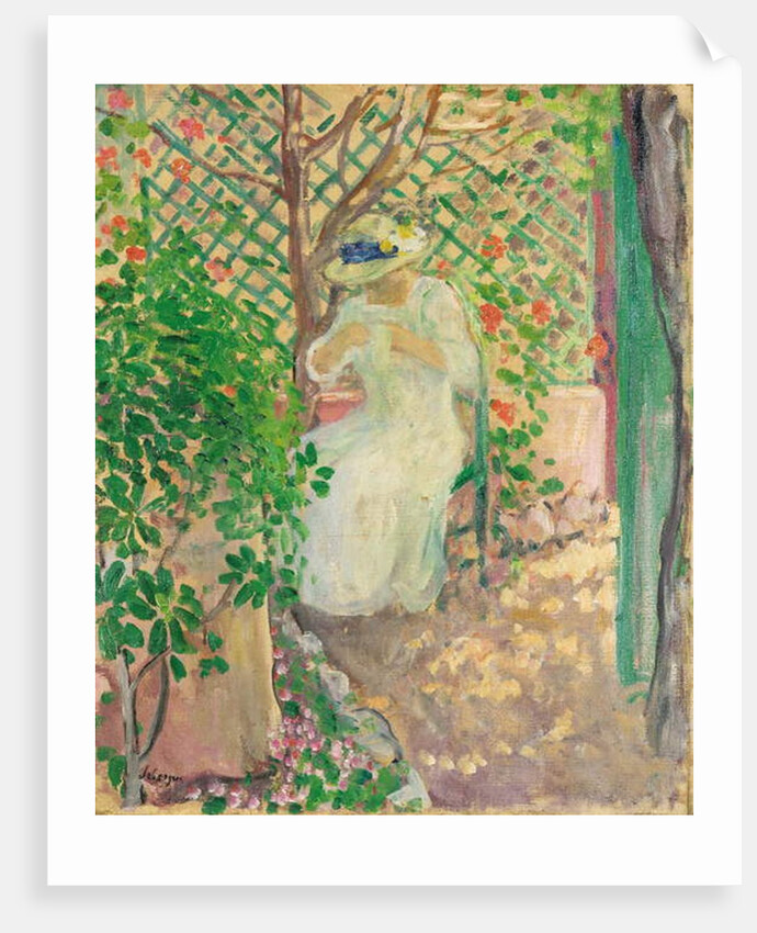 Marthe Lebasque dans la Gloriette by Henri Lebasque