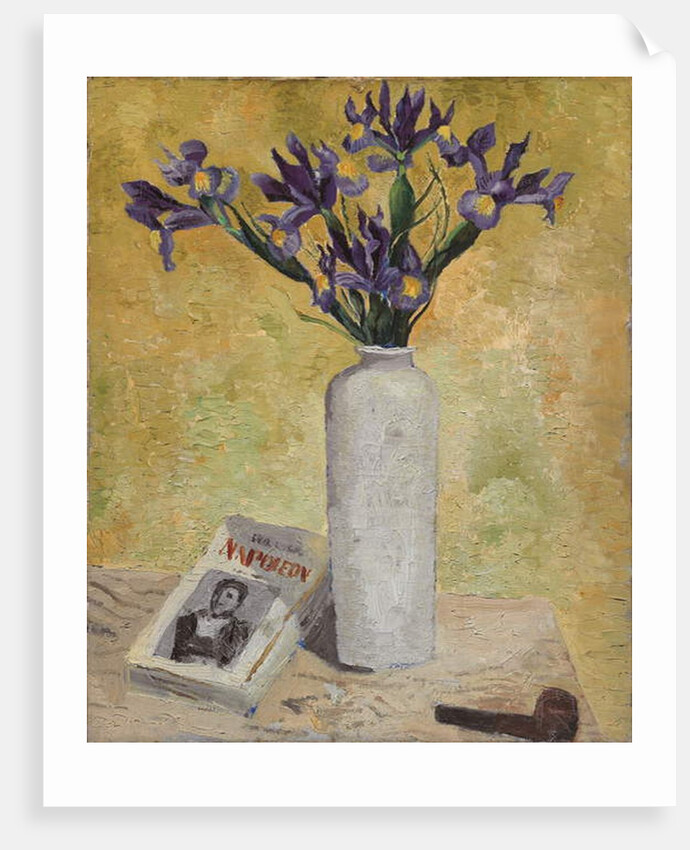 Iris in a Tall Vase, 1928 by Christopher Wood
