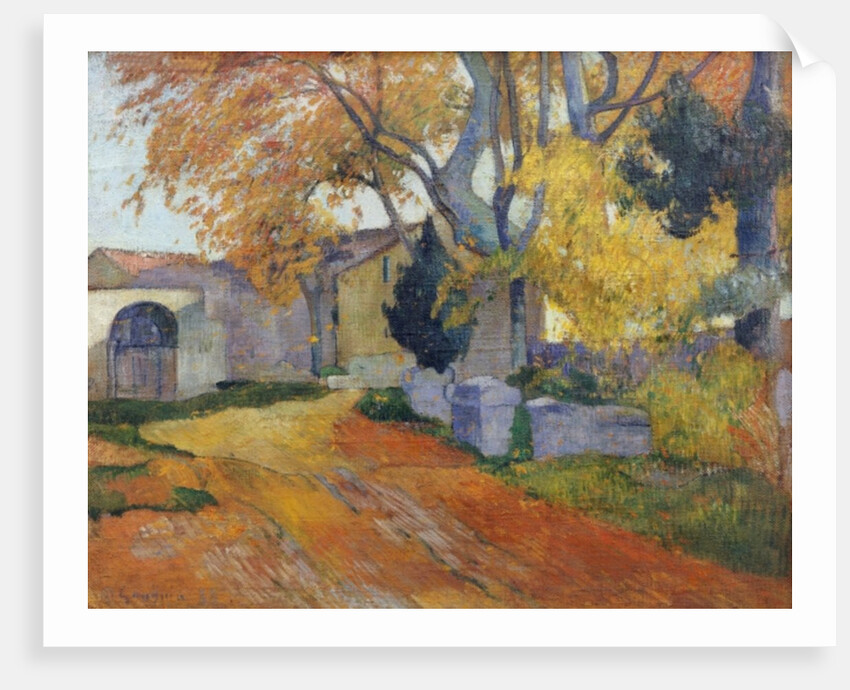 L'Allee des Alyscamps, 1888 by Paul Gauguin
