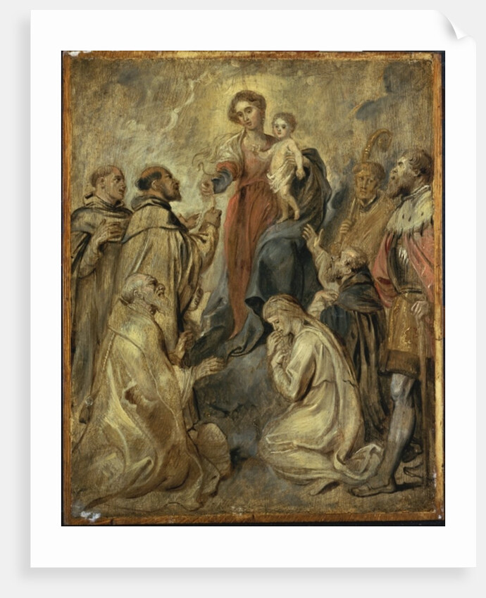 The Virgin and Child of the Rosary by Peter Paul Rubens