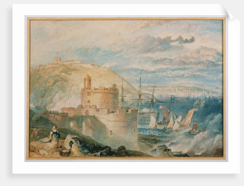 Falmouth Harbour, c.1825 by Joseph Mallord William Turner