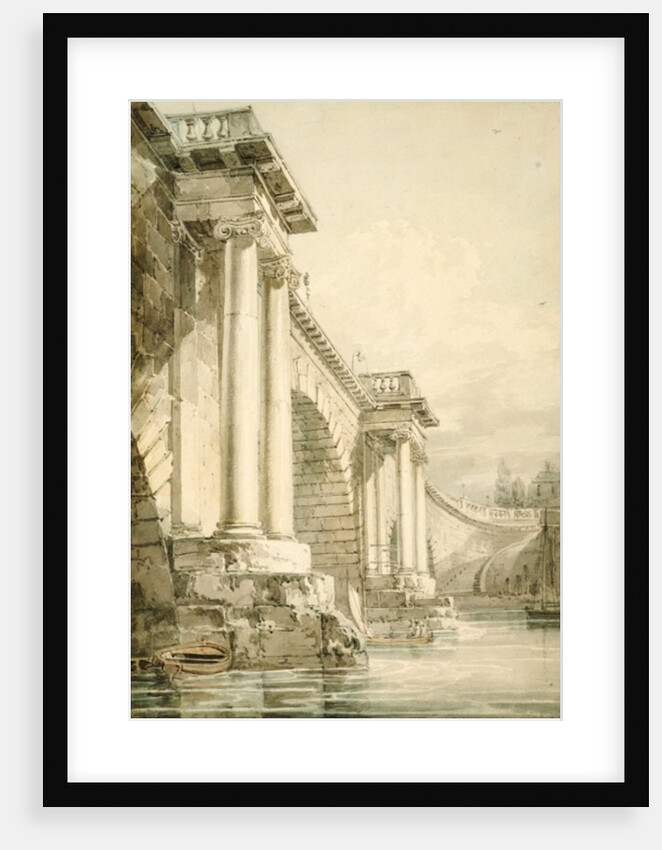 Old Blackfriars Bridge by Joseph Mallord William Turner