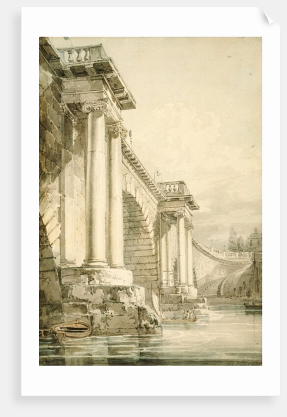 Old Blackfriars Bridge by Joseph Mallord William Turner