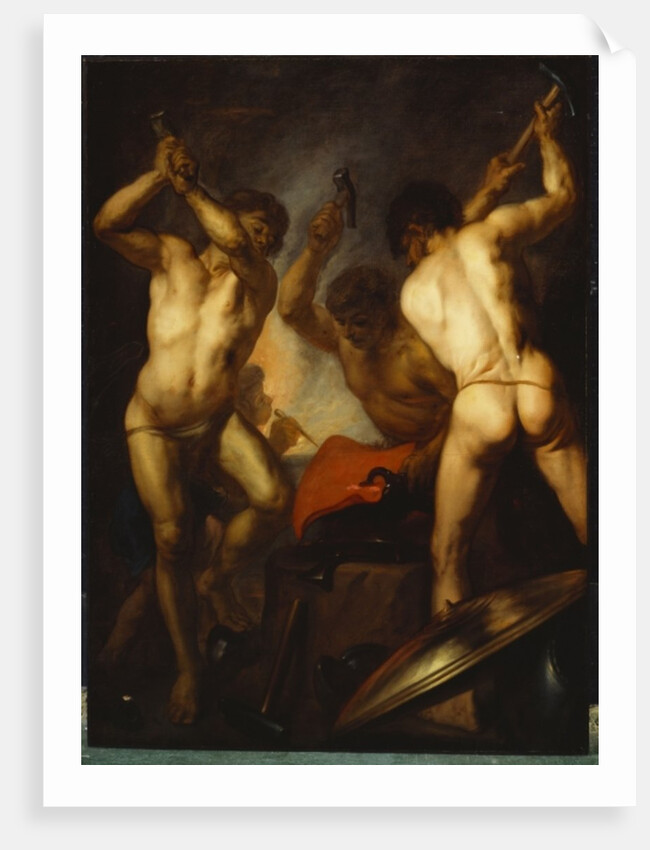 The Forge of the Vulcan by Theodore van Thulden