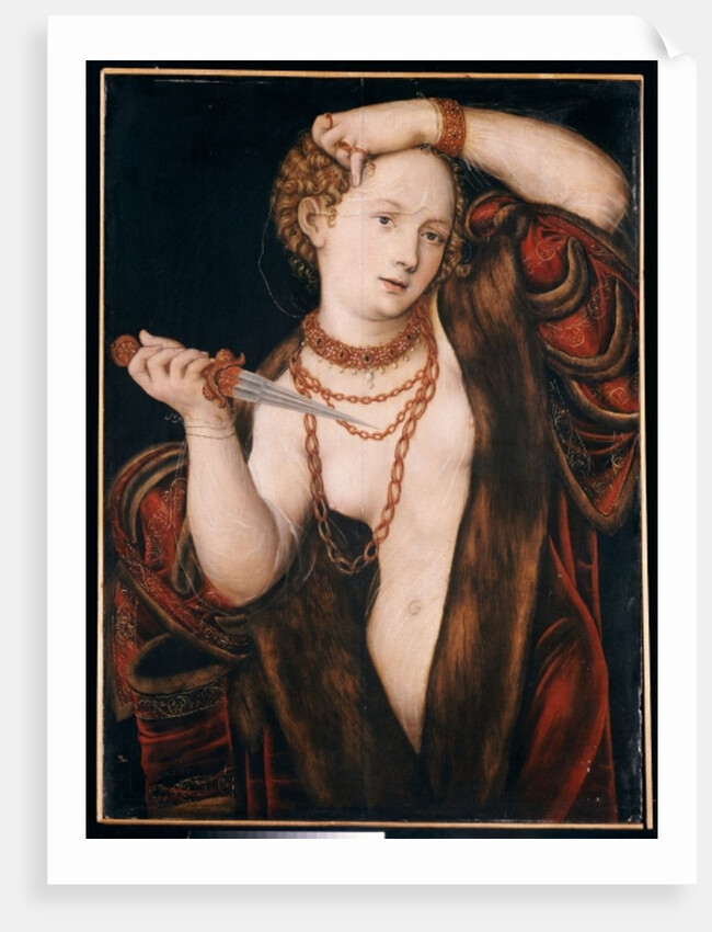 Lucretia, after 1537 by Lucas the Elder Cranach