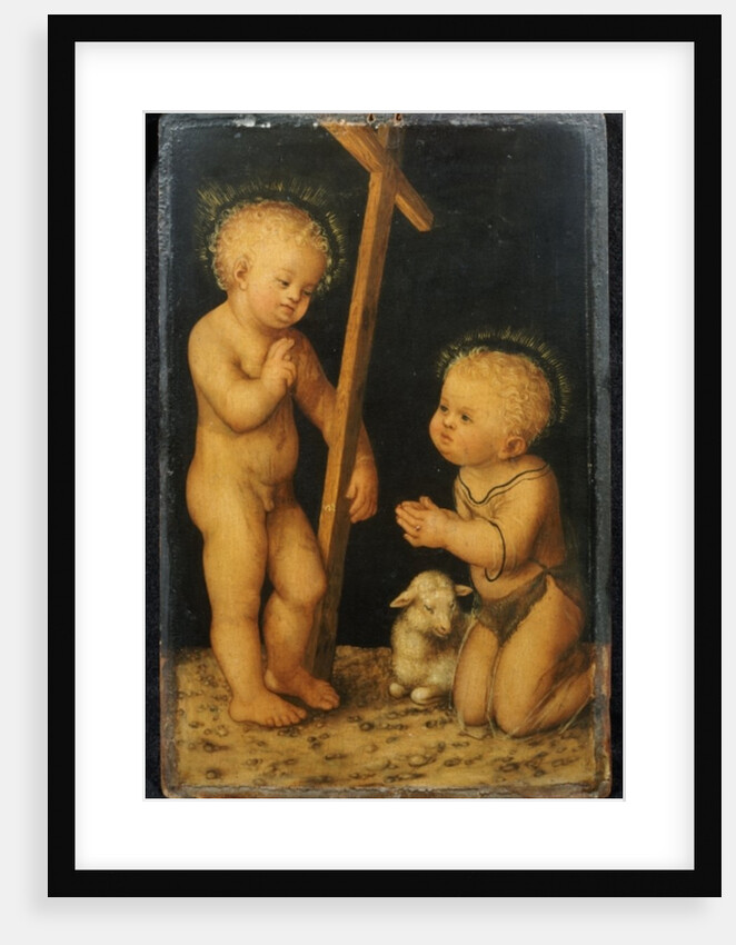 The Christ Child Blessing the Infant St. John the Baptist by Lucas the Elder Cranach