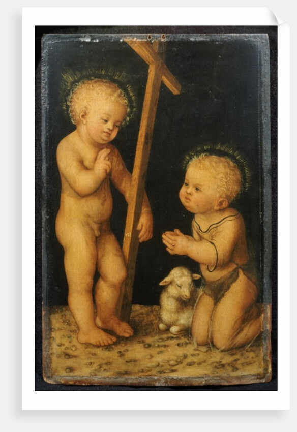 The Christ Child Blessing the Infant St. John the Baptist by Lucas the Elder Cranach