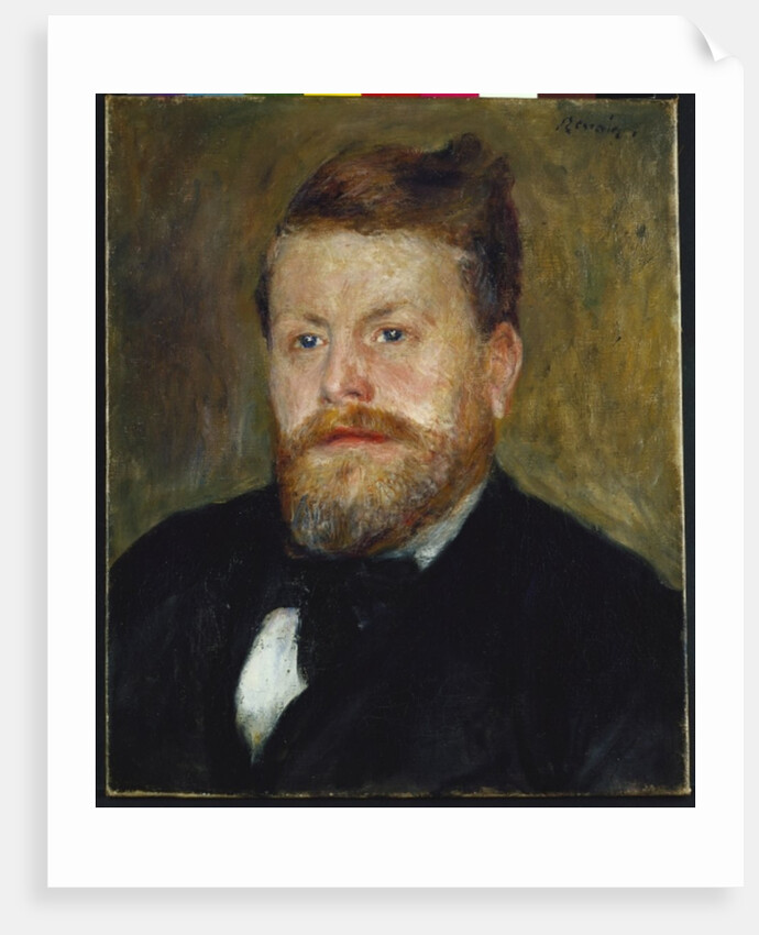 Jacques-Eugene Spuller by Pierre Auguste Renoir