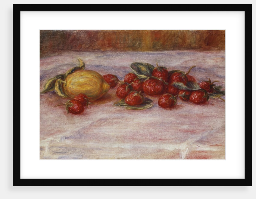 Strawberries and Lemons by Pierre Auguste Renoir