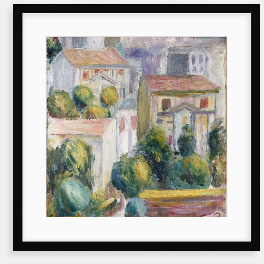 House at Cagnes by Pierre Auguste Renoir