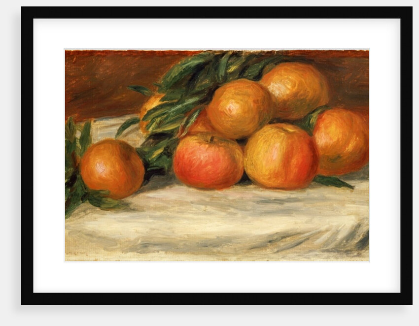 Still life with apples and oranges, c.1901 by Pierre Auguste Renoir