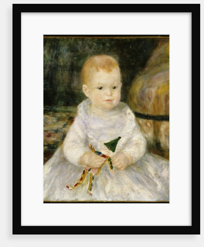Child with a toy clown by Pierre Auguste Renoir