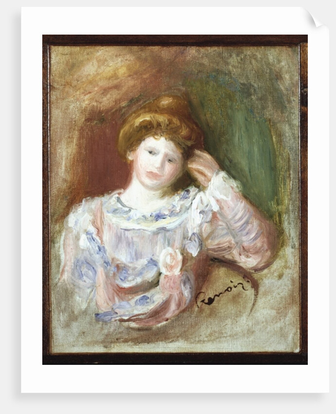 Bust of a woman, c.1907 by Pierre Auguste Renoir