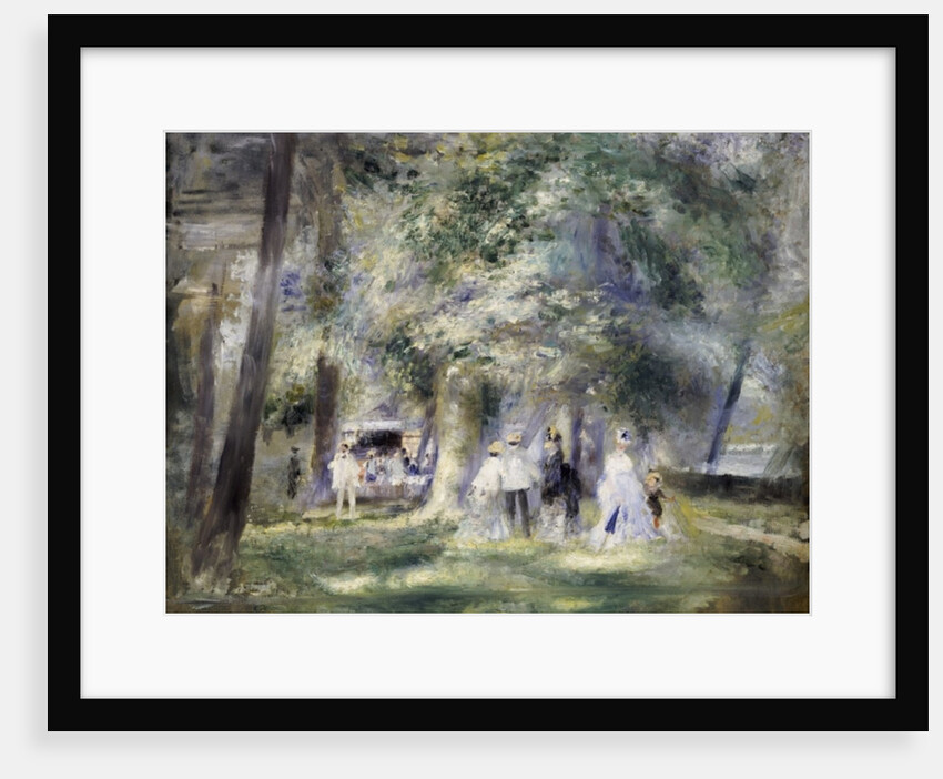In the Park at Saint-Cloud, 1866 by Pierre Auguste Renoir