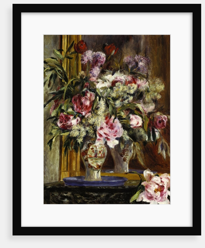 Vase of Flowers, 1871 by Pierre Auguste Renoir