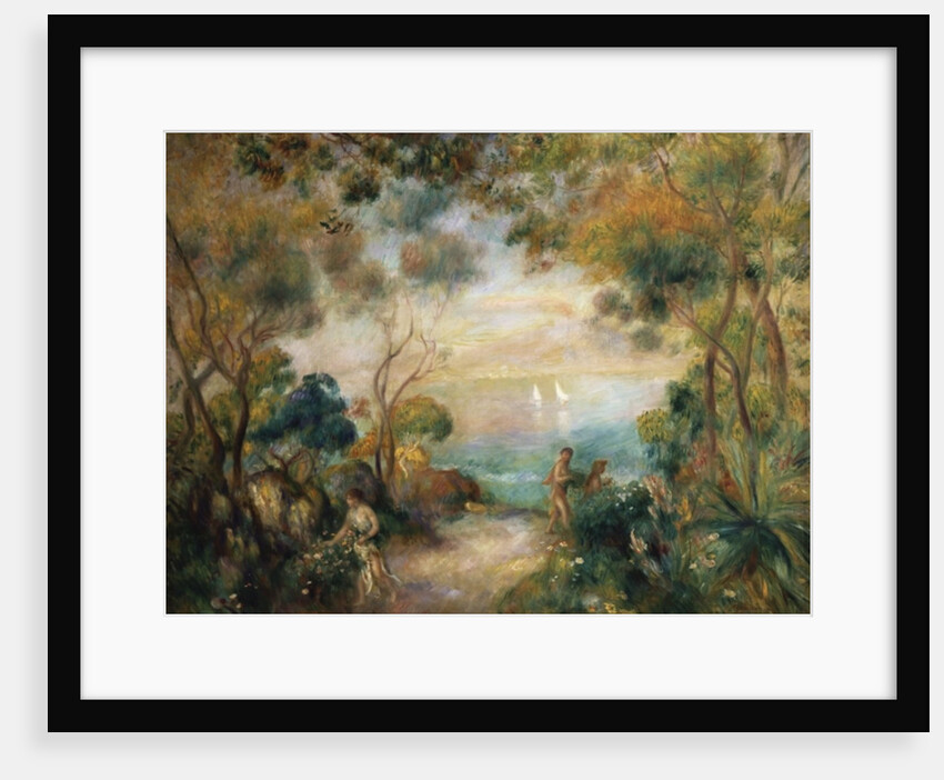 A Garden in Sorrento by Pierre Auguste Renoir