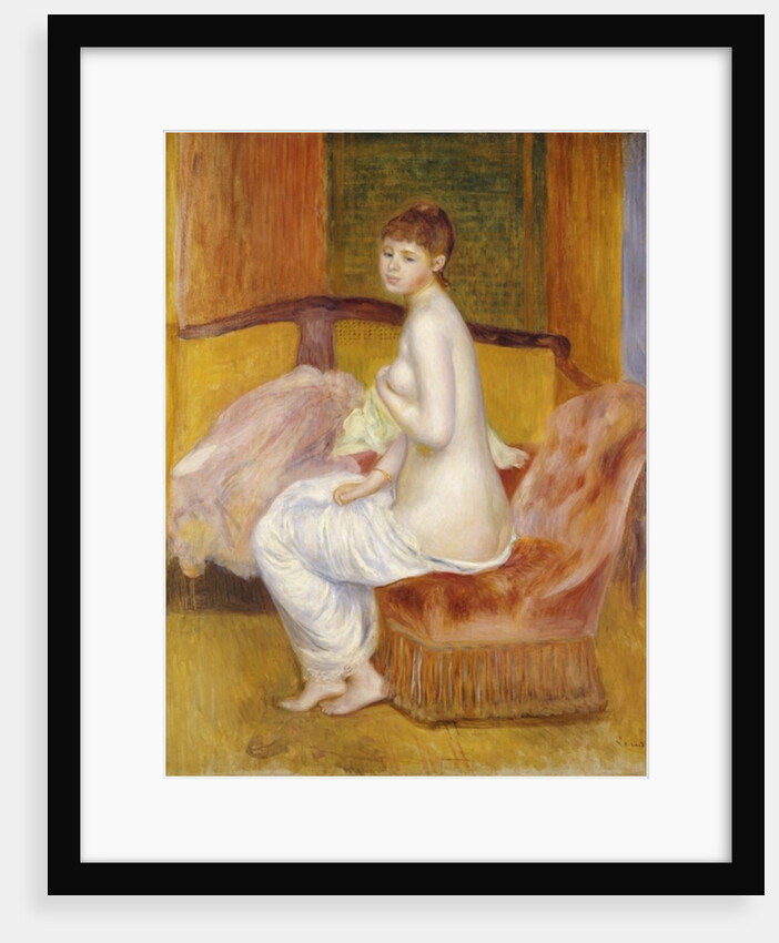 Seated Nude, Resting, 1885 by Pierre Auguste Renoir