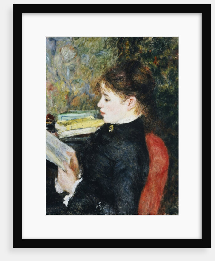 The Reader, 1877 by Pierre Auguste Renoir