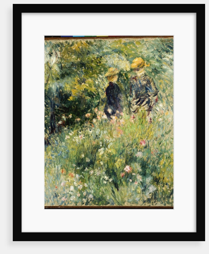 Conversation in a Rose Garden, 1876 by Pierre Auguste Renoir