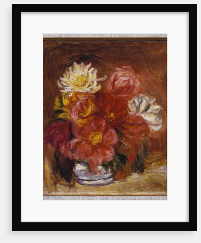 Dahlia, c.1890 by Pierre Auguste Renoir