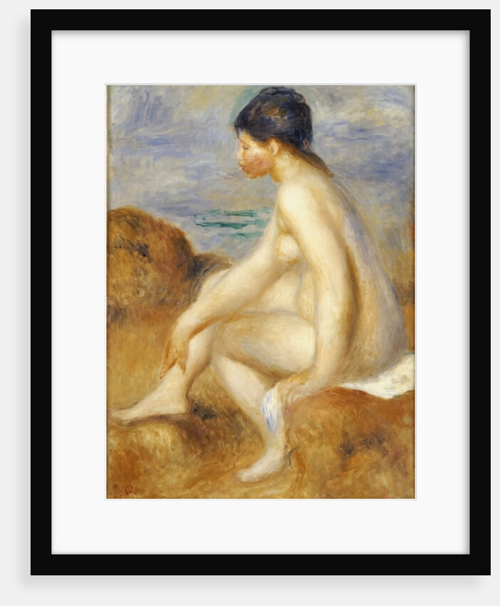 Bather, c.1892-93 by Pierre Auguste Renoir
