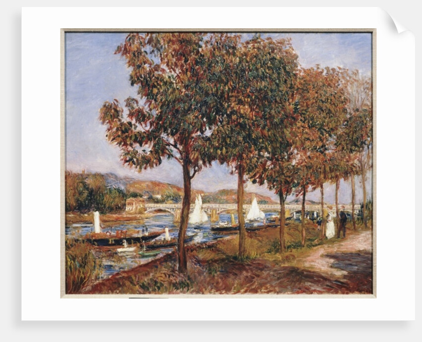 The Bridge at Argenteuil by Pierre Auguste Renoir