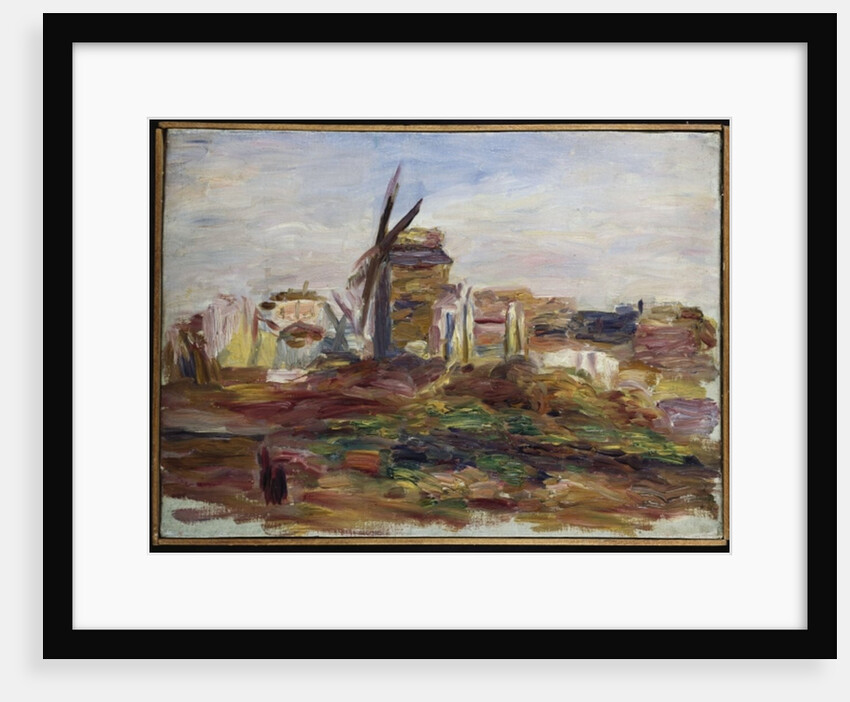 A Windmill by Pierre Auguste Renoir