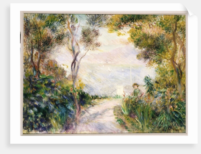 Landscape, End of the Path by Pierre Auguste Renoir