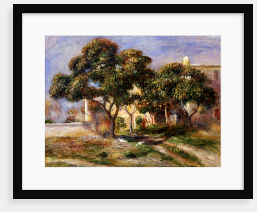 The Medlar Trees by Pierre Auguste Renoir