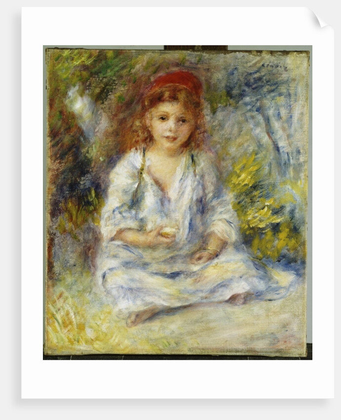 Young Algerian Girl, c.1881 by Pierre Auguste Renoir
