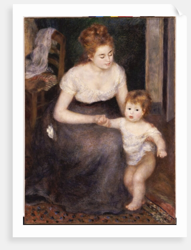 The First Step, 1876 by Pierre Auguste Renoir