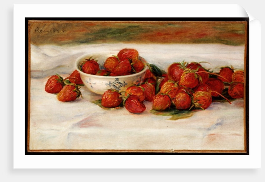 Strawberries by Pierre Auguste Renoir