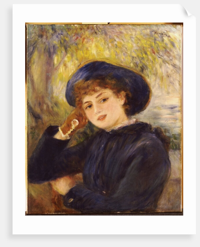 Portrait of Mademoiselle Demarsy, 1882 by Pierre Auguste Renoir
