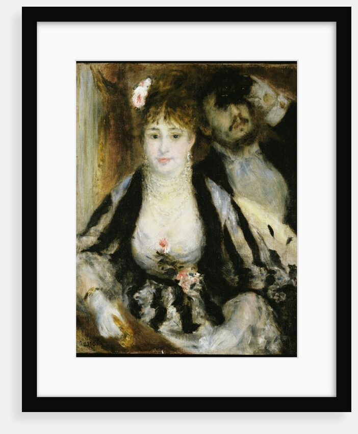 The Theatre Box, 1874 by Pierre Auguste Renoir