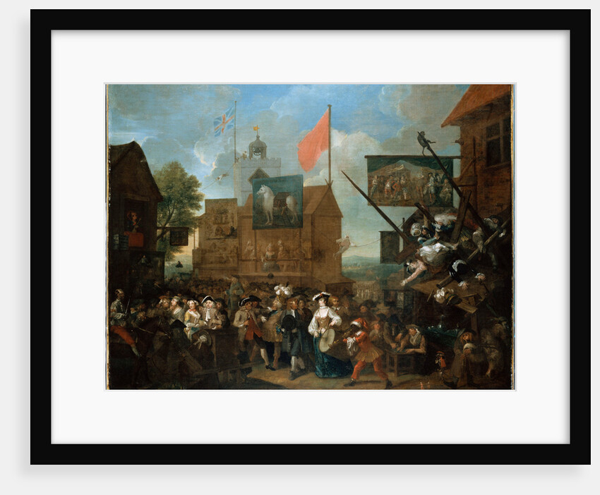Southwark Fair, 1733 by William Hogarth