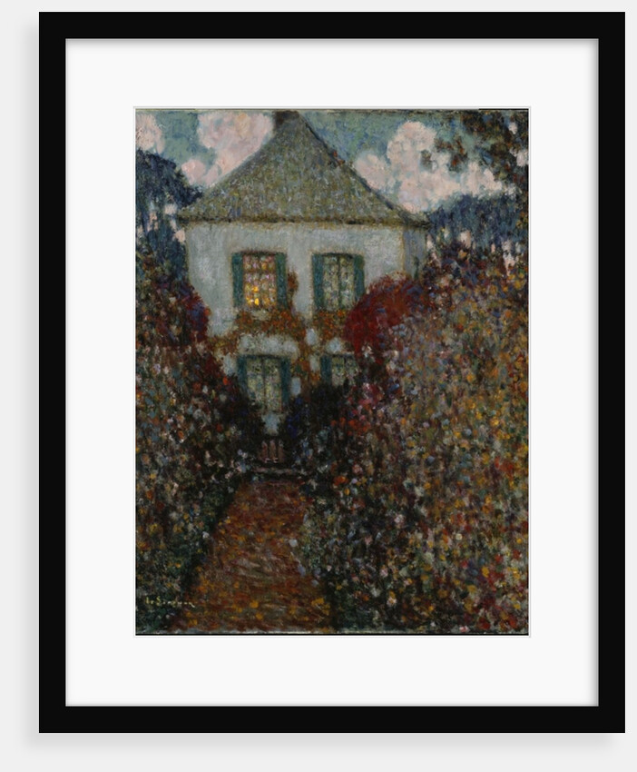 The House of Jean-Jacques Rousseau, Chambray by Henri Eugene Augustin Le Sidaner