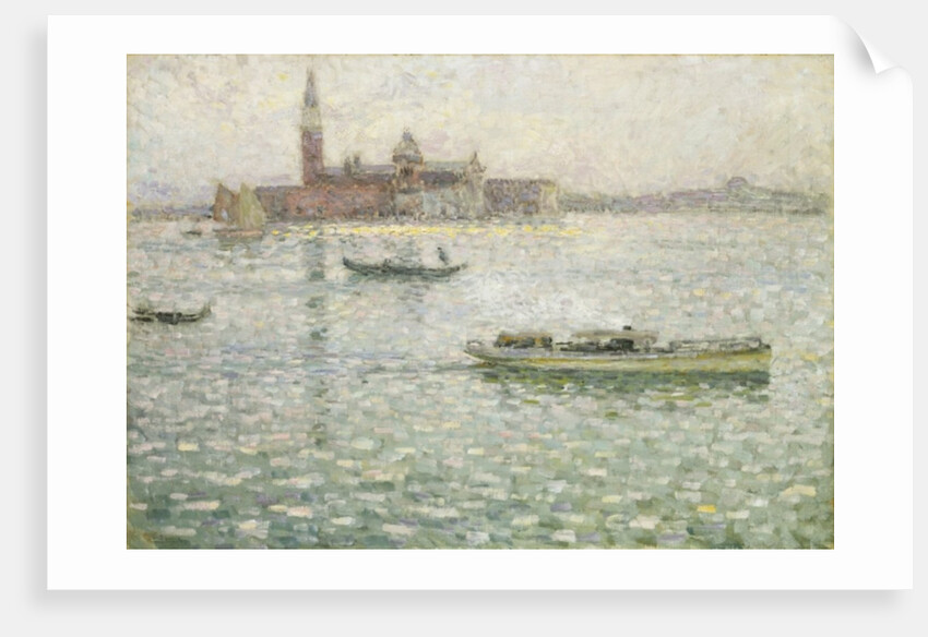 San Giorgio Maggiore, Venice, 1906 by Henri Eugene Augustin Le Sidaner