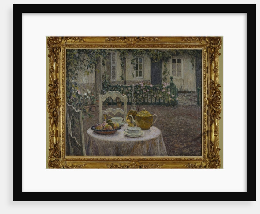 The Pink Tablecloth, 1924 by Henri Eugene Augustin Le Sidaner