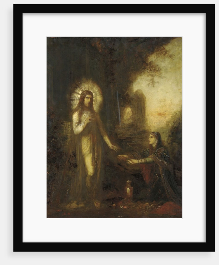 Christ and Mary Magdalene c.1889 by Gustave Moreau