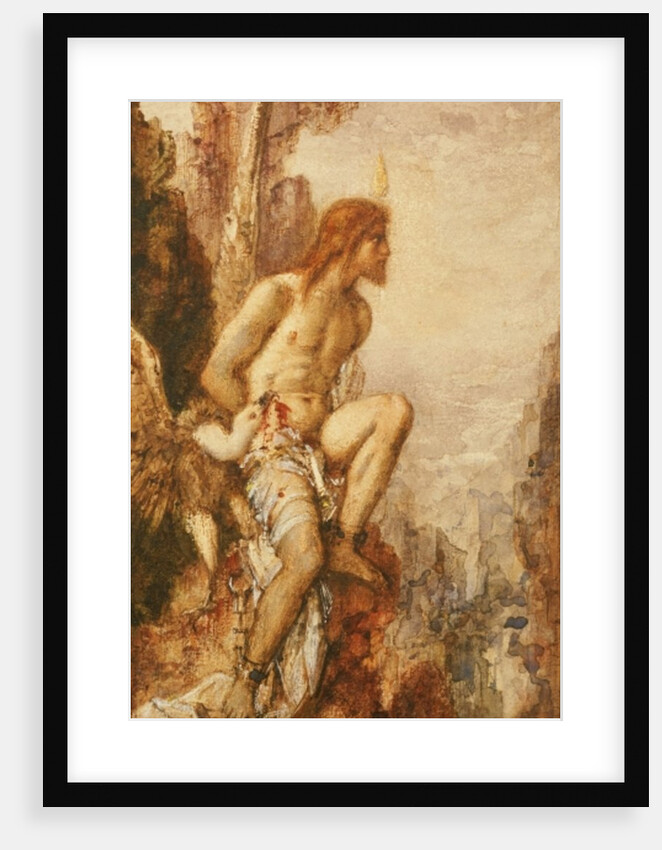 The Torture of Prometheus by Gustave Moreau
