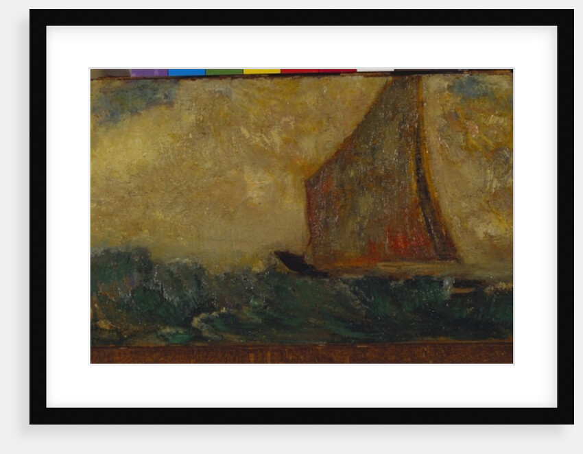 The Mystical Boat by Odilon Redon