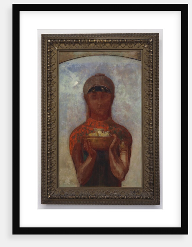 The Cup of Mystery, or Sibyl, c.1890 by Odilon Redon