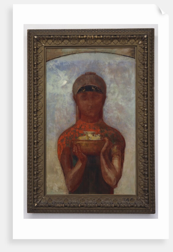 The Cup of Mystery, or Sibyl, c.1890 by Odilon Redon
