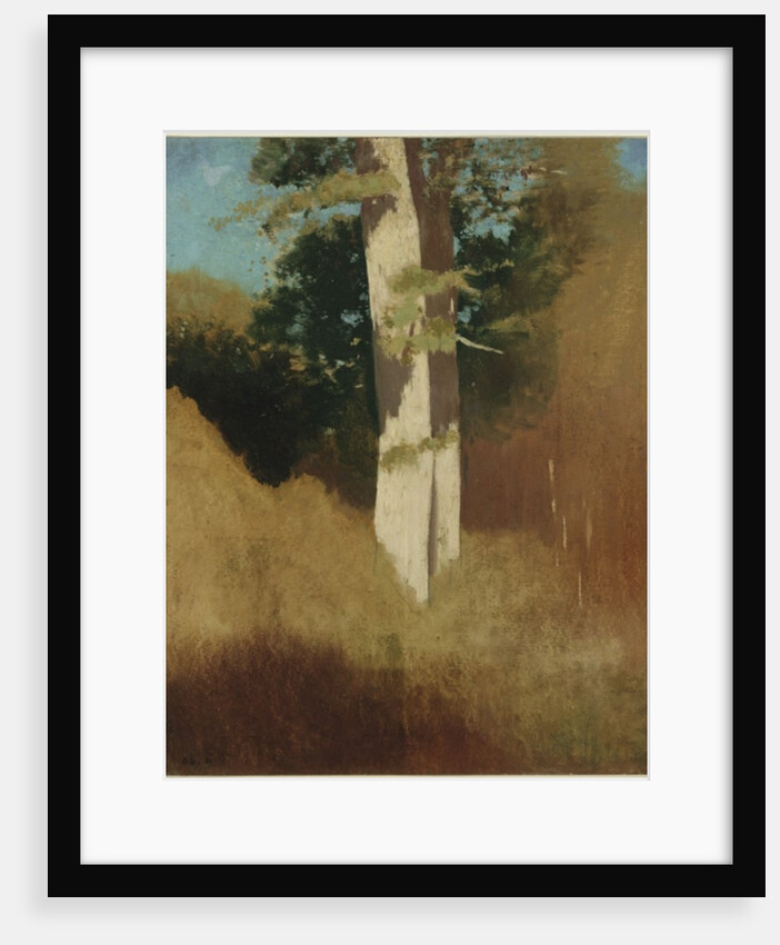Tree with Blue Sky by Odilon Redon