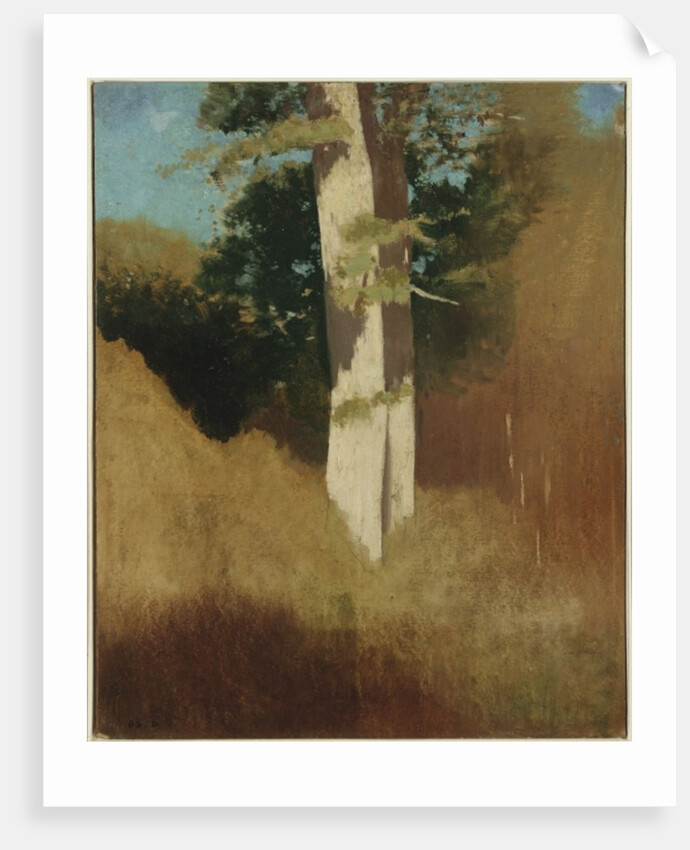 Tree with Blue Sky by Odilon Redon