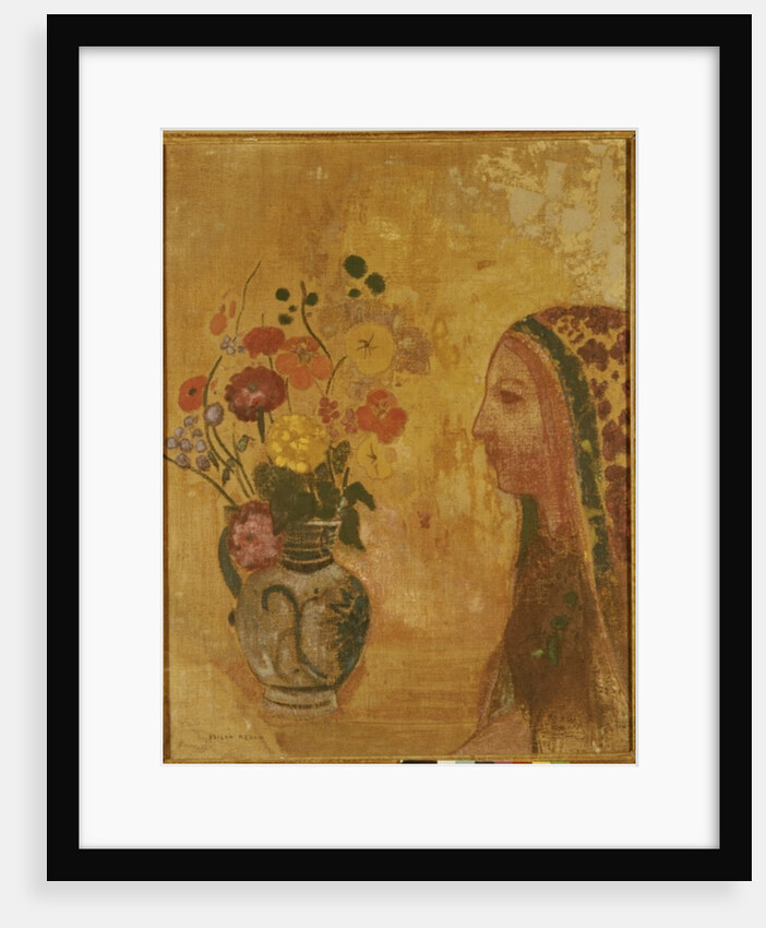 Profile of a Woman by Odilon Redon