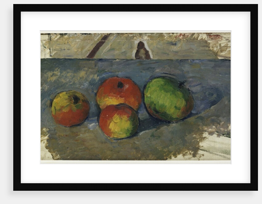 Four Apples, c.1879-82 by Paul Cezanne